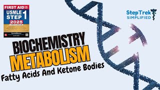 Fatty Acid Metabolism &amp; Ketone Bodies Explained | High Yield Biochemistry USMLE Lecture 10