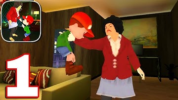 Evil Teacher 3D : Scary Neighbor House Escape Gameplay Walkthrough Part 1 || New Mode Level 1 to 5 |