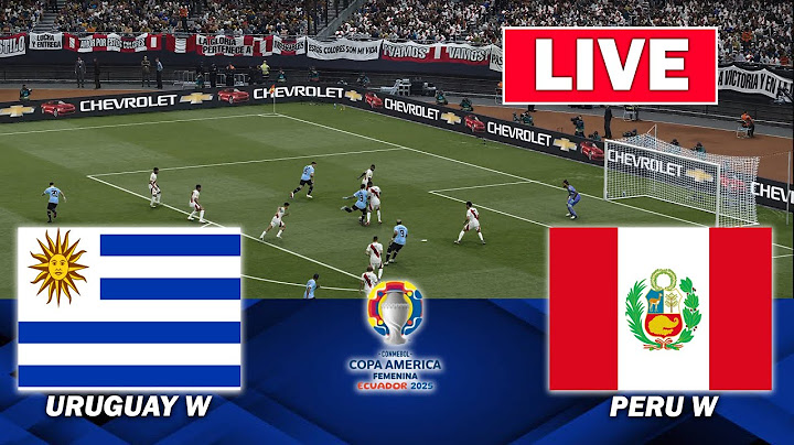 🔴LIVE : Uruguay W vs Peru W |  South America Copa America 2025 | Full Match Streaming |