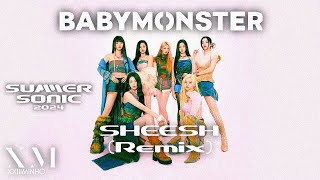Babymonster sheesh remix  Summer Sonic 2024 studio Version