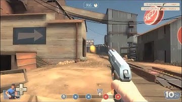 Team Fortress 2 - Payload - Upward - Blue - Scout