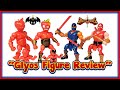 Battle Tribes wave 24 glyos figures review. (Spy Monkey Creations)