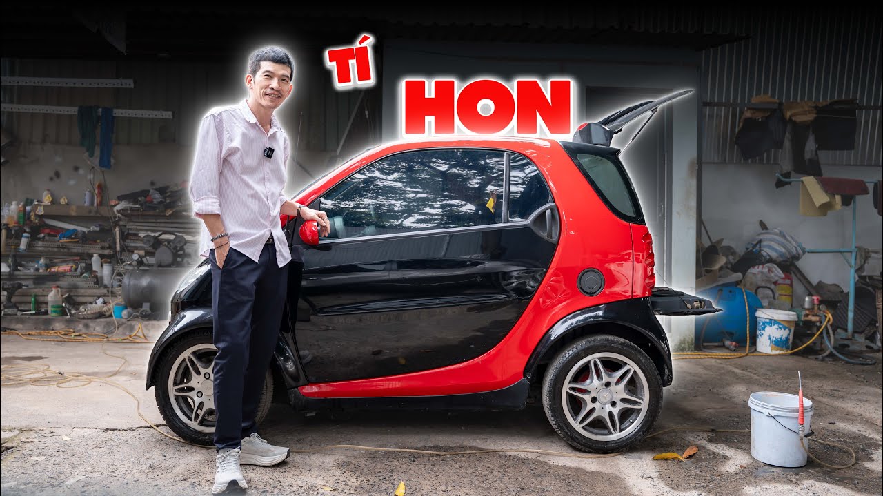 Đồ chơi "TÍ HON" nhập khẩu từ Đức 2 SMART FORTWO hãng Mercedes