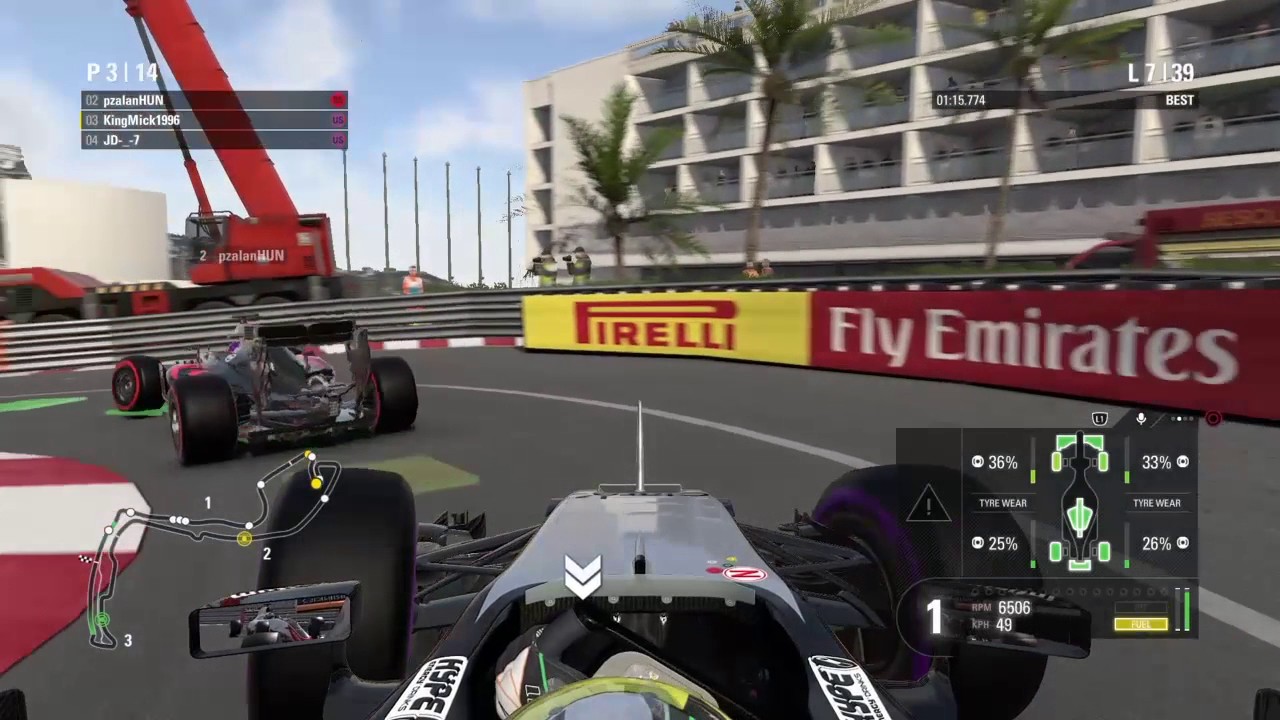 F1 2016 SRL S2: R5 Monaco