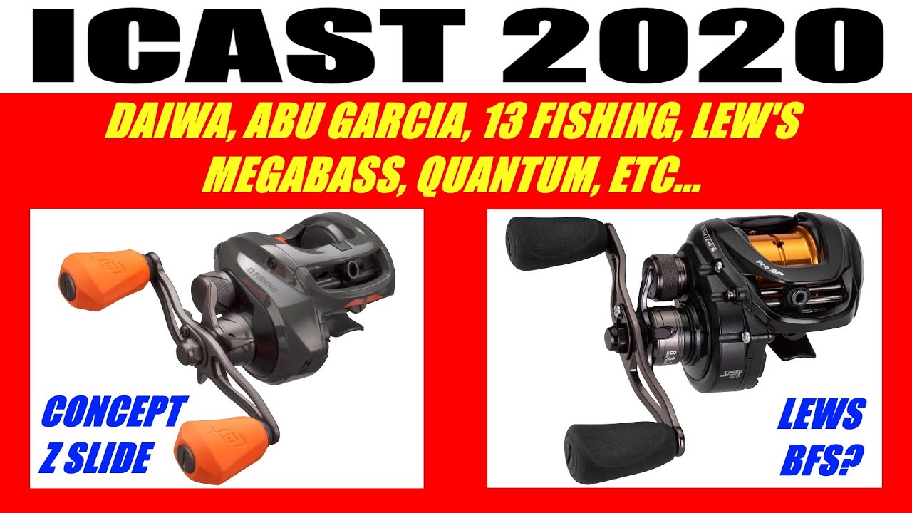 2020 ICAST FINALE! Daiwa, Lew's, Abu Garcia, Megabass, Quantum, 13 Fishing  
