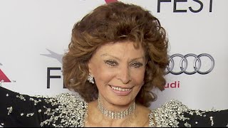 Sophia Loren at AFI Fest's A Special Tribute to Sophia Loren