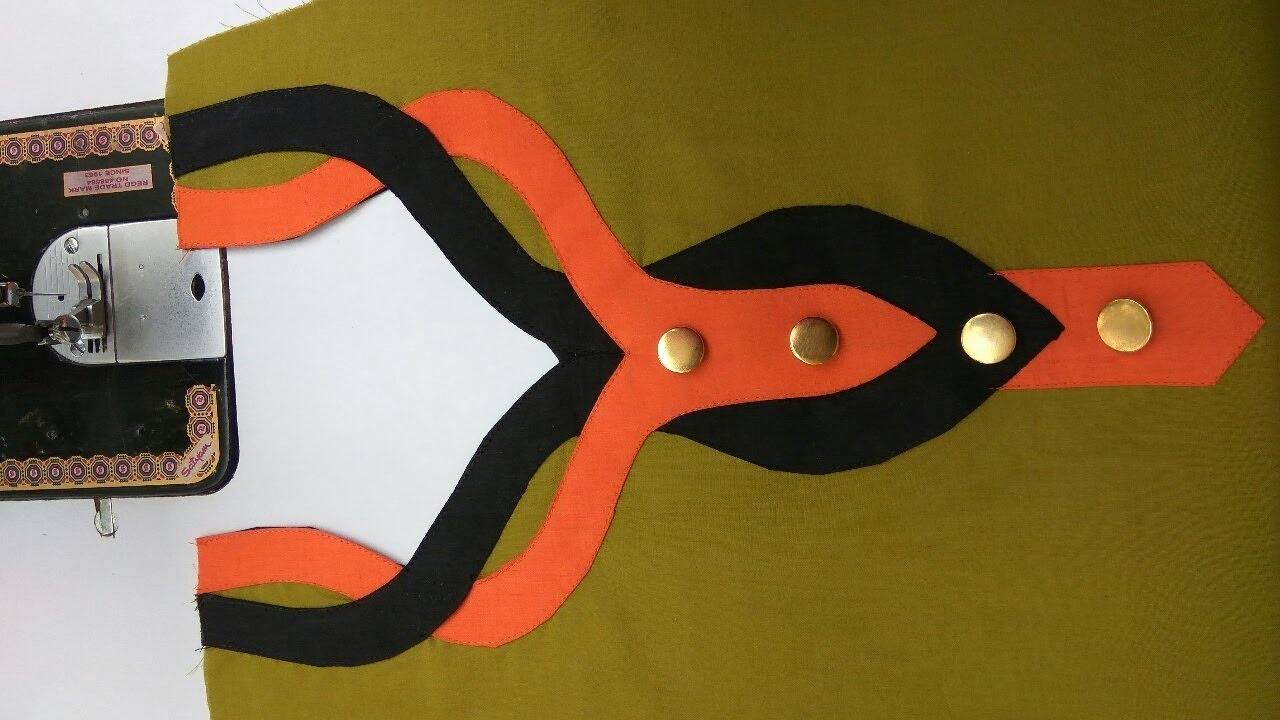 Creative and very latest neck design