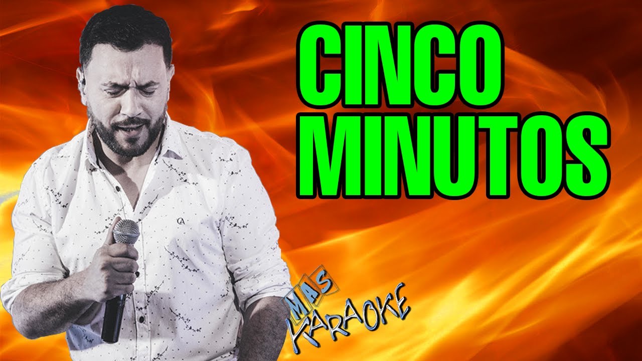 🎤 la konga – CINCO MINUTOS | karaoke con letra