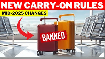 Airline Carry-On Rules 2025: The NEW Trap That Could Get Your Bag REJECTED (Don’t Get Caught)
