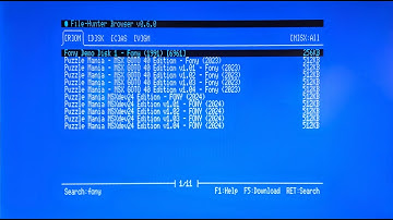 Downloading from File-Hunter.com with any MSX with an UNAPI enabled network card