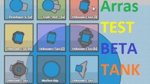 ARRAS.IO TEST BETA TANK #7