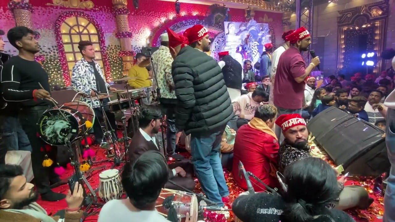 Sur Saaz musical group with Ustad Master Saleem ji❤️😇🙇‍♀️🙏Tarun Sagar Bhaiya Hoom