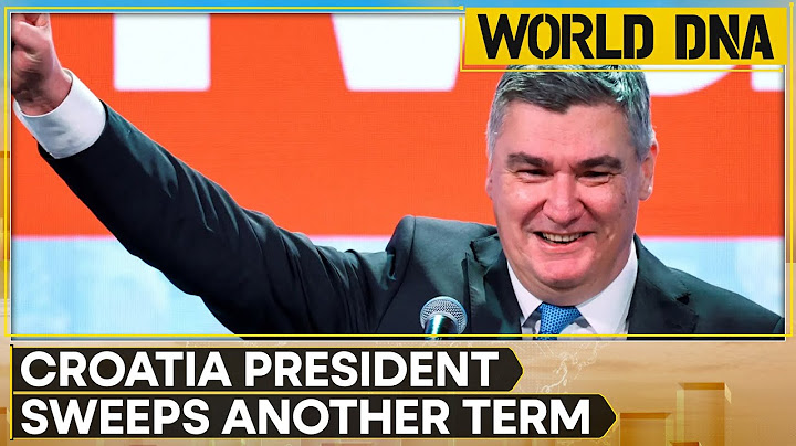 Hrvatska: Aktualni predsjednik Zoran Milanović prijateljski raspoložen prema Rusiji | Svjetska DNK | WION
