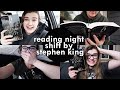 reading some spooky short stories by stephen king || reading vlog 👻