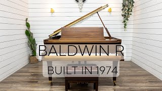 Baldwin R Baby Grand Piano / Built in 1974