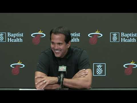 Erik Spoelstra reflects on the rough start for the Miami Heat this season