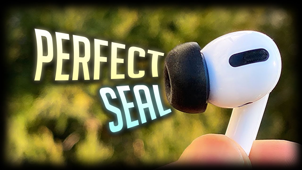 How to Make AirPods Pro Fit Better *Perfect Seal* FITS) - YouTube