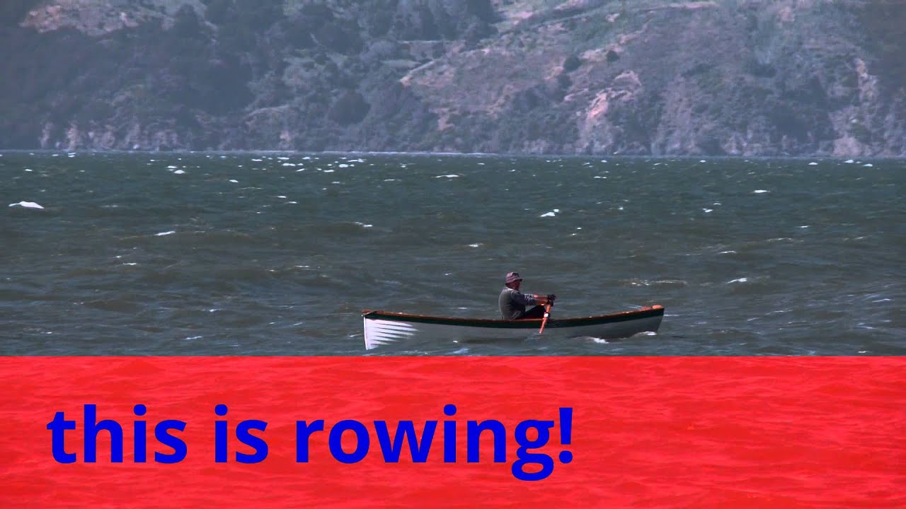 rowing advert YouTube