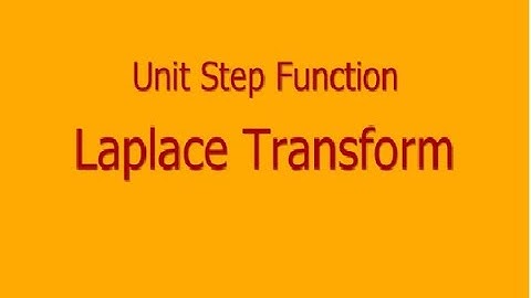 Unit Step Function- Laplace Transform|GYMAT101 Group B&C|S1 module3 |MAT102  S2 Module 4| Part14