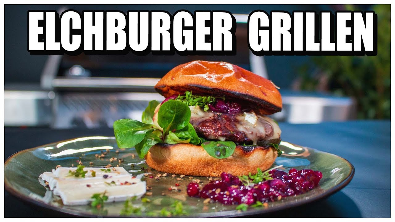 Wie Schmeckt Elchfleisch Gegrillter Elch Burger Rezept Youtube