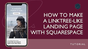 Create a Linktree Like Landing Page with Squarespace | Non-Techie Entrepreneur