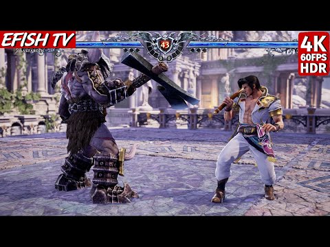 Astaroth vs Maxi (Hardest AI) - Soulcalibur VI | 4K 60FPS HDR