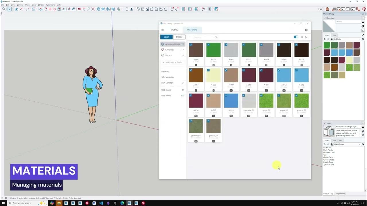 5D+ Library - How to use Material & Online features - YouTube