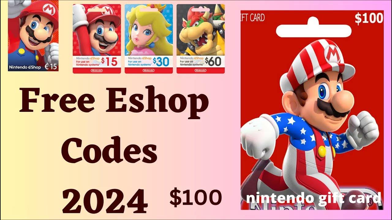 Free Nintendo Switch Codes 2024 = How To Get Free Nintendo Gift Card