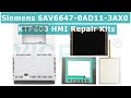 6av66470ad113ax0 siemens ktp600 hmi repair kit touch screen case lcd display membrane keypad