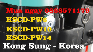 Máy khoan rút lõi bê tông Hàn quốc Kong Sung KSCD-PW4, máy khoan rút lõi bê tông phi 100mm
