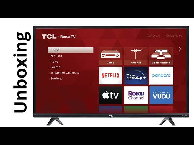 TCL SMART TV 32 INCH SERIE 3/ 720p HD ROKU (32S325) Unboxing 