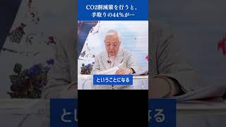 CO2削減策を行うと、手取りの44％が…  #shorts #藤井厳喜 #EV #CO2削減 #脱炭素 #地球温暖化