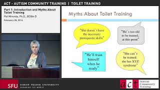 Toilet Training Part 1 Introduction And Myths About Toilet Training