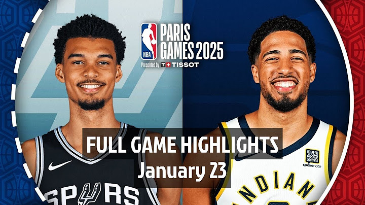 San Antonio Spurs vs Indiana Pacers | Full Game Highlights | 23 January 2025