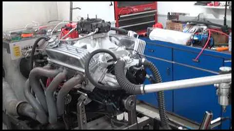 MIKE LEDFORD 383 LT1 DYNO RUN BY WHITE PERFORMANCE...