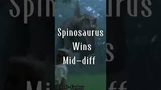 Rexy Vs Spinosaurus #shorts