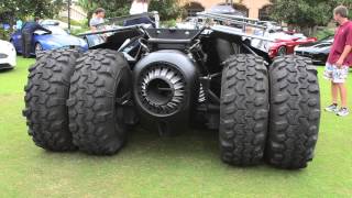 Batmans Tumbler 1080p exterior details
