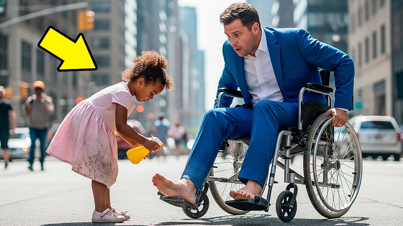 “Tus piernas están curadas” — dijo la niña huérfana al millonario arrogante... hasta que...