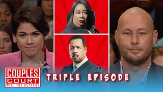 She's Ready To Leave At 5 Months Pregnant (Triple Episode) | Couples Court
