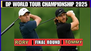 DP World Tour Championship 2025 Final Round LIVE | Rory McIlroy Leads Dubai Drama