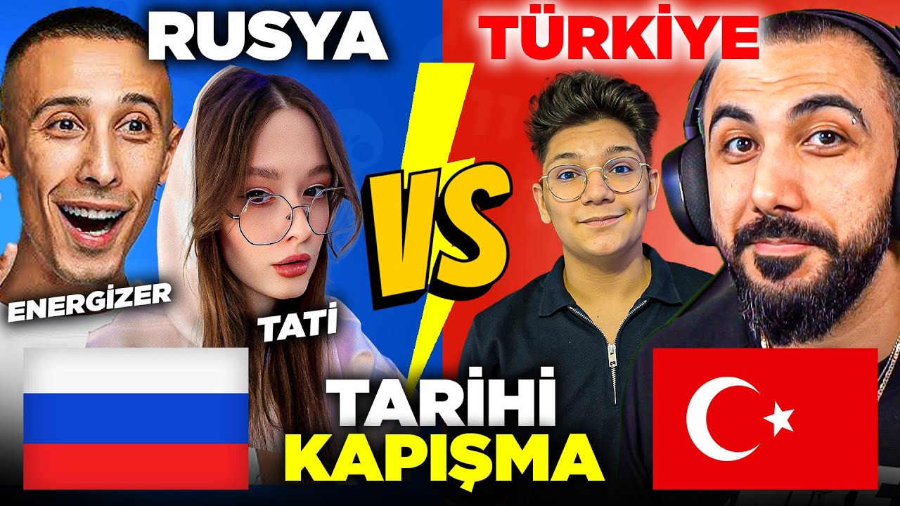 TÜRKİYE VS RUSYA!! 😱 ÜLKELER ARASI YOUTUBERLARA KARŞI TARİHİ TURNUVA!! | PUBG MOBILE