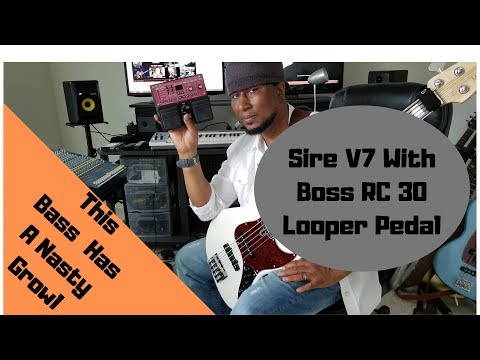 sire-v7-marcus-miller-bass-demo---finger-style---w/-rc30-looper--pickup-blend-mid-position---2019