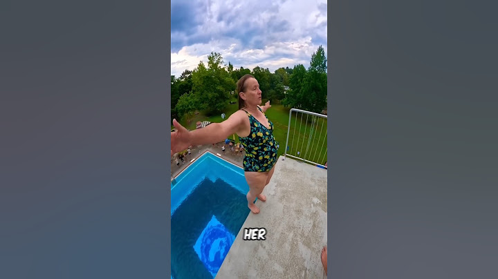 This grandma tried jumping off the ramp😧