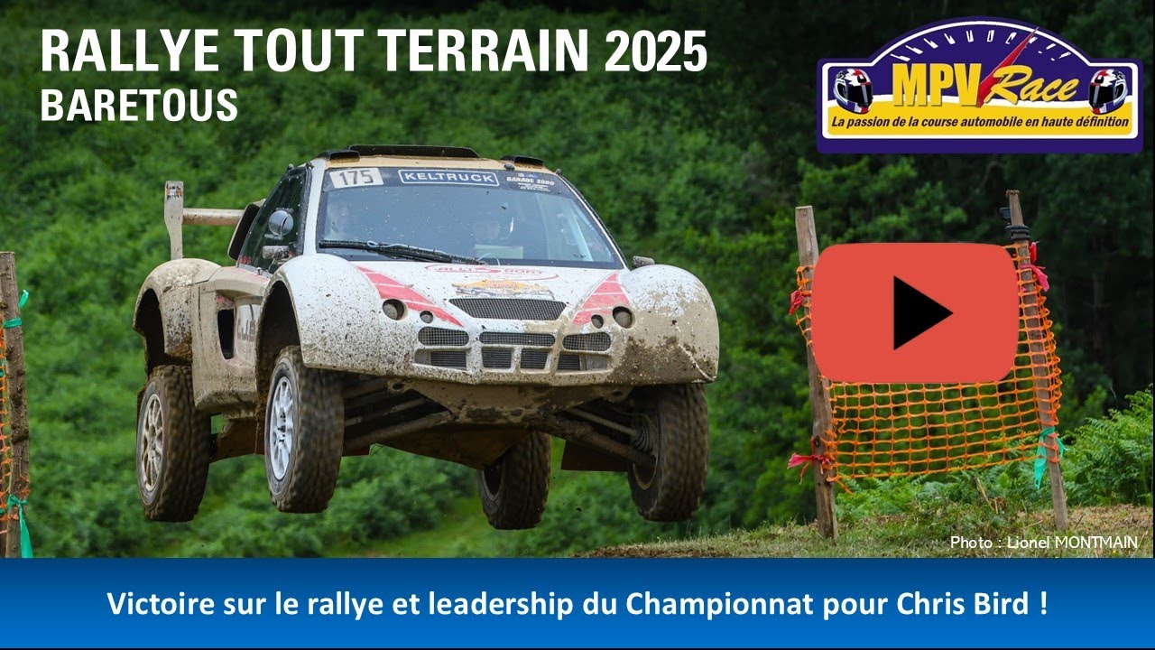 Rallye TT Barétous 2025 : Victoire sur le rallye et leadership du Championnat pour Chris Bird !