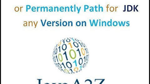 Set JDK 1.8 path for windows 8 or windows 10