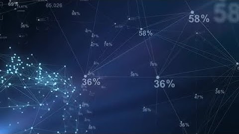 Abstract Connection Global Network Stock Motion Graphics