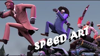 Maniacs VS Machine - SFM SPEED ART!
