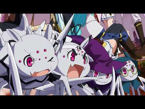 Kumo Desu ga, Nani ka? ED/Ending Full『Ganbare! Kumoko-san's Theme-』by Aoi Yuuki (八武崎 碧) 蜘蛛ですが、なにか？ED