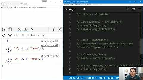 ✅Curso JAVASCRIPT⚙️ESTRUCTURAS DE DATOS 3 4 Arrays novedades