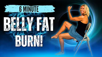 6 Minute Belly Fat Workout Anyone Can Do!